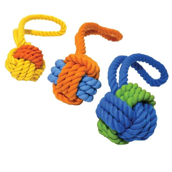 Westminster Pet Ruffin' it Large Multi-Colored Rope Tug Dog Toy