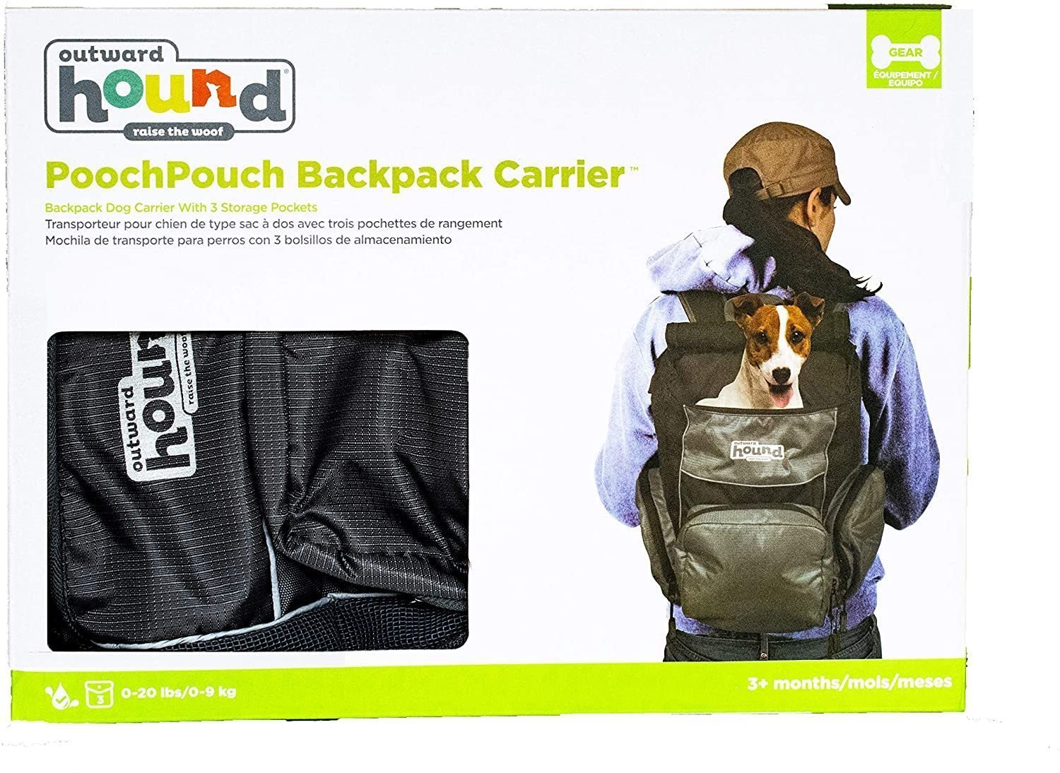 Outward hound shop dog carrier